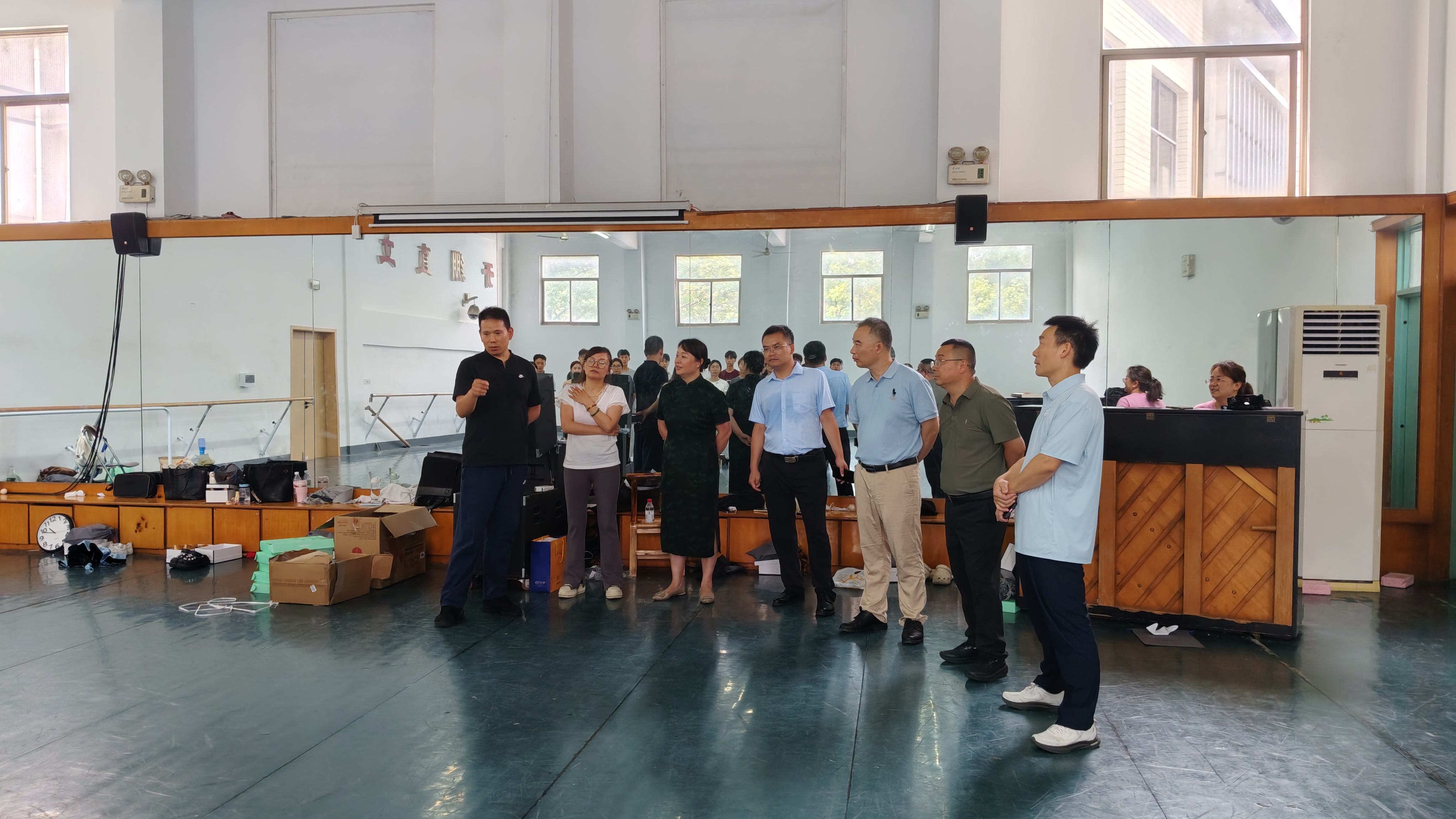 压实备战细节 聚力冲刺争优 — 校领导走访慰问省第十三届大运会集训师生